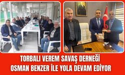 Torbalı Verem Savaş Derneği’nde Osman Benzer Yeniden Başkan