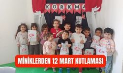 Miniklerden İstiklâl Marşı’na anlamlı anma