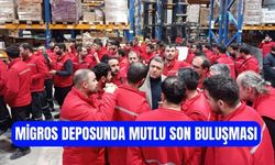 Migros deposunda mutlu son toplantısı