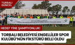 Torbalı Belediyesi Engelliler Spor Kulübü’nün Fikstürü Belli Oldu