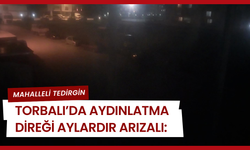 Aylardır aydınlatma direkleri çalışmıyor