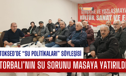 TOKSED’de “Su Politikaları” Söyleşisi: Torbalı’nın Su Sorunu Masaya Yatırıldı