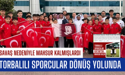 Torbalılı sporcular dönüş yolunda