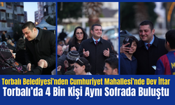 Torbalı’da 4 Bin Kişi Aynı Sofrada Buluştu