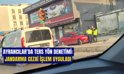Jandarma ters yön ihlaline geçit vermedi