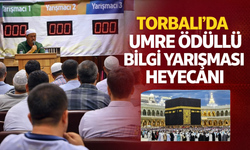 Torbalı'da umre ödüllü bilgi yarışması heyecanı