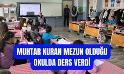 Muhtar Kuran Öğrencilere Ders Verdi