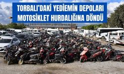 Yediemin depoları motosiklet hurdalığına döndü