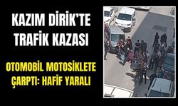 Torbalı’da Korkutan Kaza: Otomobil ile Motosiklet Çarpıştı