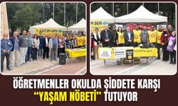 Torbalı’da Öğretmenlerden “Yaşam Nöbeti”