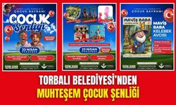 Torbalı’da 23 Nisan Coşkusu: Çocuk Şenliği İki Noktada