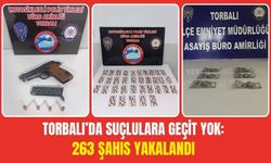Torbalı’da Suçlulara Geçit Yok: 263 Şahıs Yakalandı
