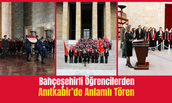 Bahçeşehirli Öğrencilerden Anıtkabir’de Anlamlı Tören