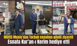 Torbalı’da Müftü Muslu’dan esnafa anlamlı ziyaretler