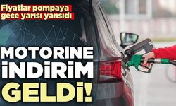 Motorine bu kez indirim geldi