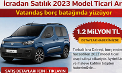 İcradan Satılık 2023 Model Ticari Araç