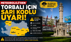 Meteoroloji’den Torbalı İçin Sarı Kodlu Uyarı