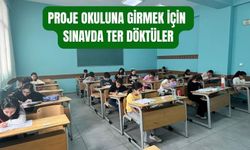 Torbalı’da proje okuluna yoğun ilgi: 360 öğrenci sınava girdi
