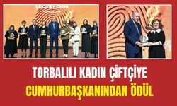 Torbalılı Kadın Çiftçiye Cumhurbaşkanı Erdoğan’dan Ödül