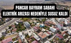 Pancar’da Elektrik Arızası Su Kesintisine Neden Oldu