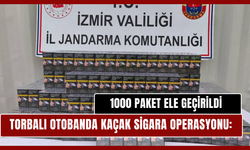 Torbalı’da kaçak sigara operasyonu