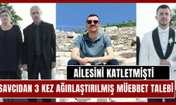 Ailesini öldüren sanık, ilk duruşmada savunma yapmadı