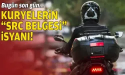 Moto kuryelerin ‘SRC belgesi’ isyanı!