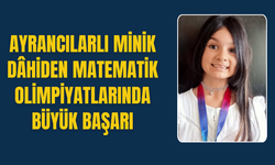Torbalılı öğrenciden matematik olimpiyatlarında büyük başarı