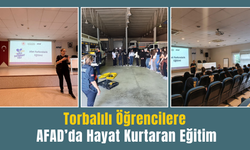 AFAD'dan öğrencilere afet bilinci eğitimi