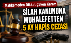Torbalı'da Silah Kanununa Muhalefet Davasında Karar