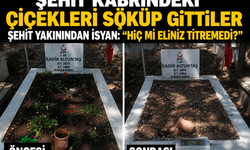 Şehit Mezarı Başında Büyük Saygısızlık