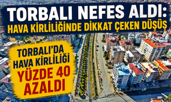İzmir'de Hava Kirliliği Artarken Torbalı Pozitif Ayrıştı