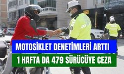 Torbalı'da Motosiklet Denetimleri Sıklaştı: 479 Sürücüye Ceza
