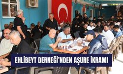 Ehlibeyt Derneği'nden aşure ikramı