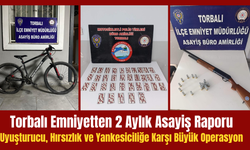 Torbalı’da Asayiş Uygulamaları Sonuç Verdi