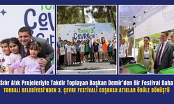 Torbalı Belediyesi'nden 3. Çevre Festivali Coşkusu: Atıklar Ödüle Dönüştü