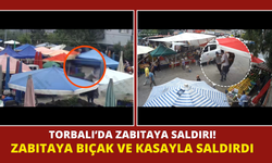 Korsan Tezgah Açtı Görevli Zabıta Memurlarına Saldırdı