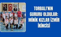Torbalı'nın Minik Kızları İzmir İkincisi Oldu