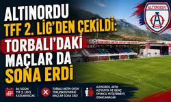 Altınordu TFF 2. Lig'den Çekildi: Torbalı'daki Maçlar da Sona Erdi