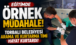 Torbalı Belediyesi Arama ve Kurtarma Timi hayat kurtardı