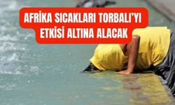 Afrika sıcakları Torbalı'yı etkisi altına alıyor