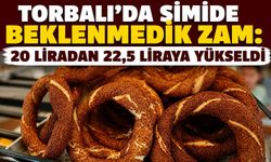 Torbalı'da Simide Beklenmedik Zam
