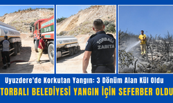 Torbalı Belediyesi Yangın İçin Seferber Oldu