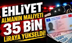 Ehliyet almak hayal olacak