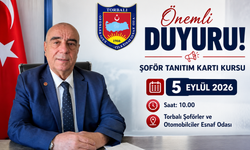 Şoförler Odasında tanıtım kartı kursu düzenlenecek