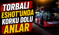 Belediye otobüsü alev aldı!