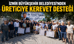 Torbalı'daki üreticilere kerevet dağıtıldı