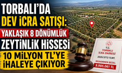 Torbalı'da icradan dev satış