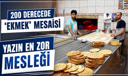 Torbalı'da Fırın Esnafı Sıcaklarla Mücadele Ediyor