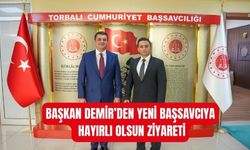 Başkan Demir’den Başsavcı Asıl’a hayırlı olsun ziyareti